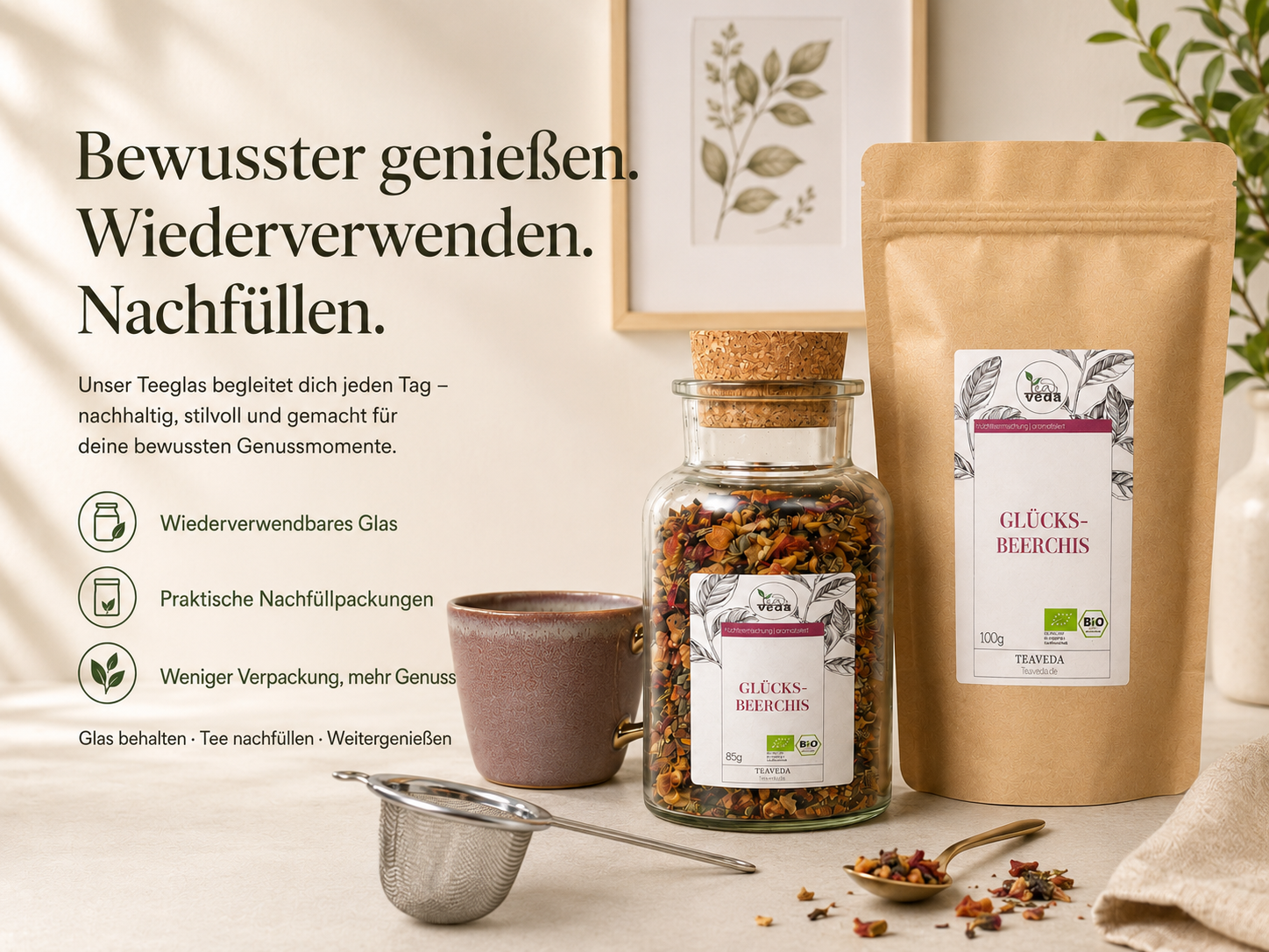 Weniger Verpackung, mehr bewusster Genuss
