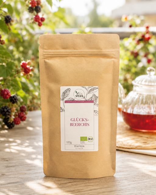 Starter-Set Glücksbeerchis – Starter-Set von TeaVeda in der Nahaufnahme